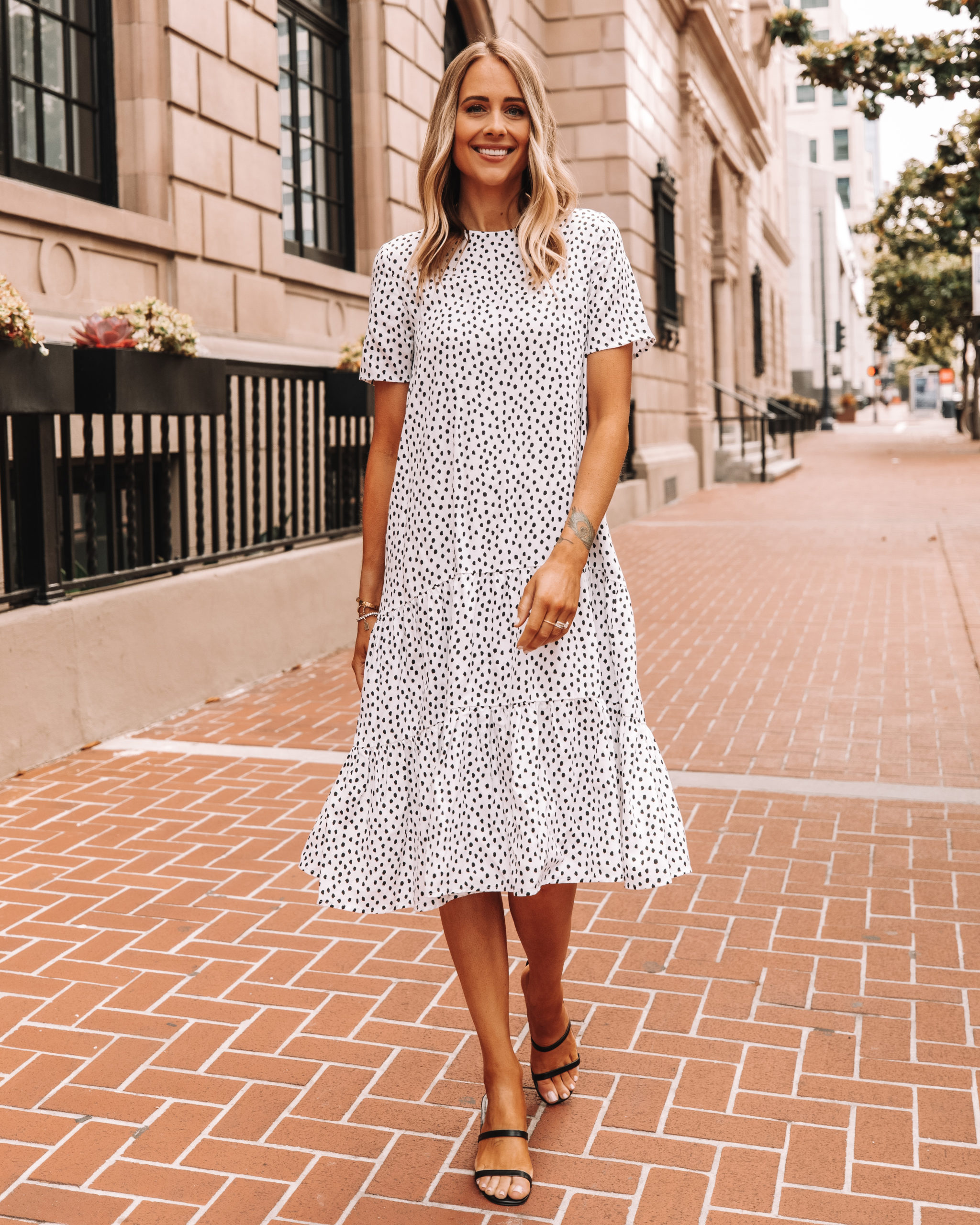 3 Ways To Wear Polka Dot This Summer As A Midi Dress