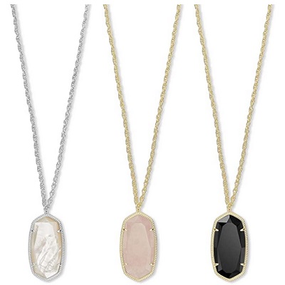 Kendra Scott Rae Long Pendant Necklaces from Amazon