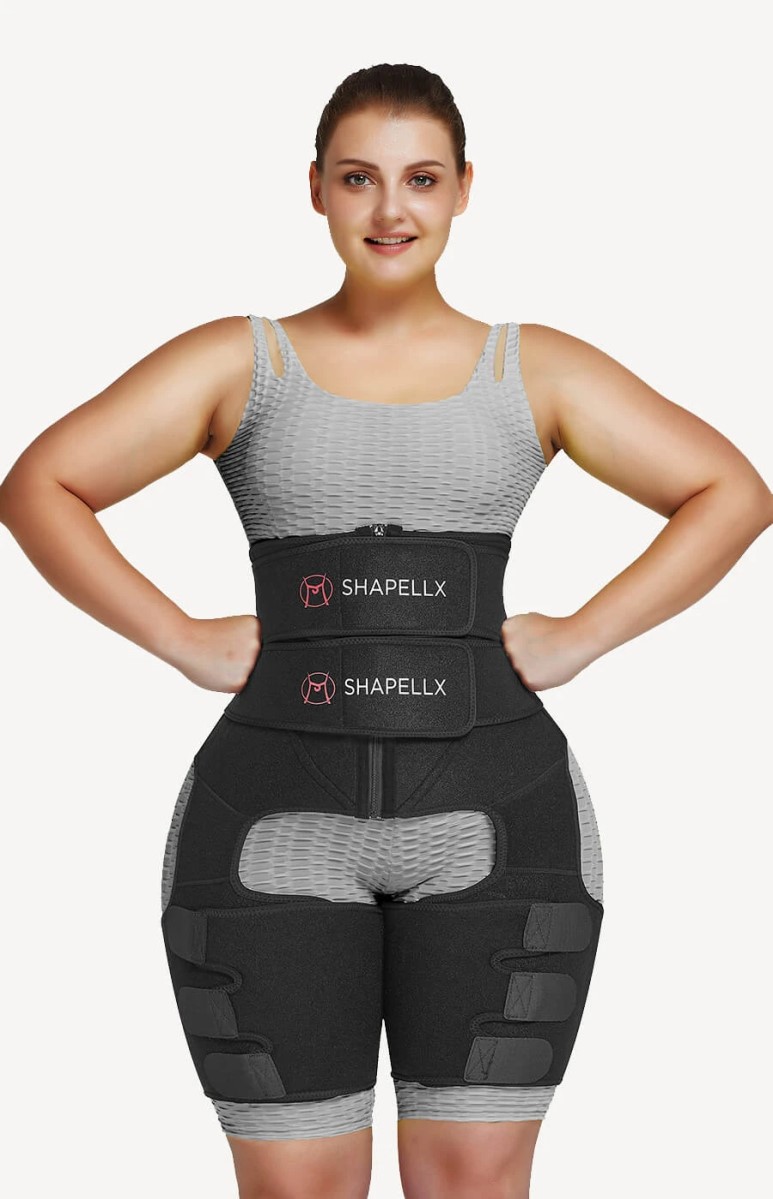 NeoSweat 3-In-1 Waist and Thigh Trimmer Butt Lifter for plus size women