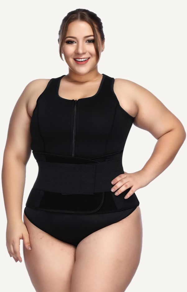 Neoprene Vest Zip Sauna Sweat Waist Trimmer best waist trainers for plus size women