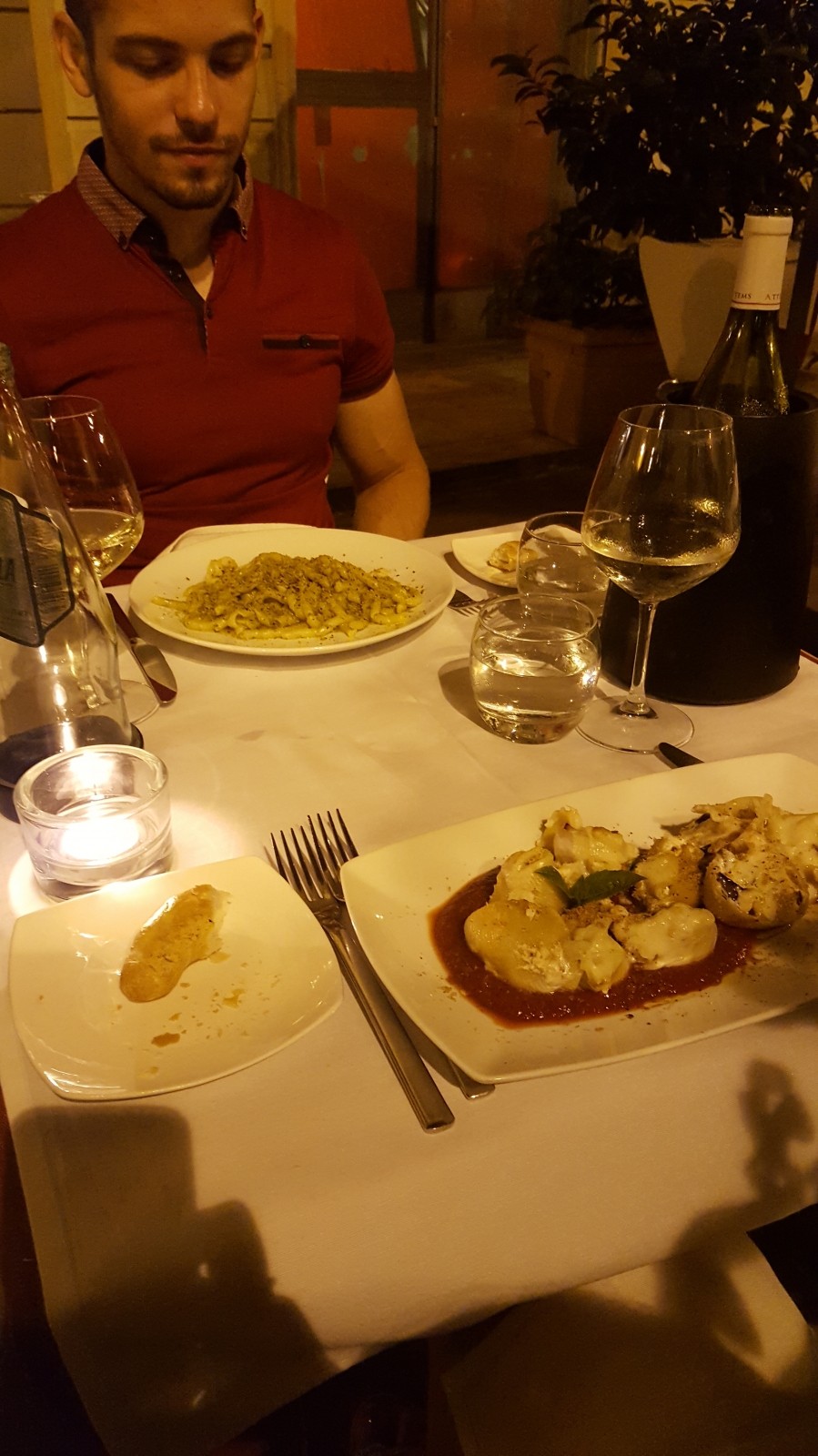 Pasta dishes from Ristorante Ferro