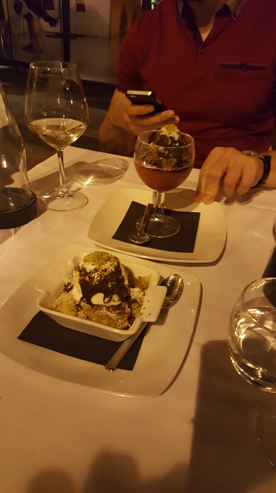 Desserts from Ristorante Ferro