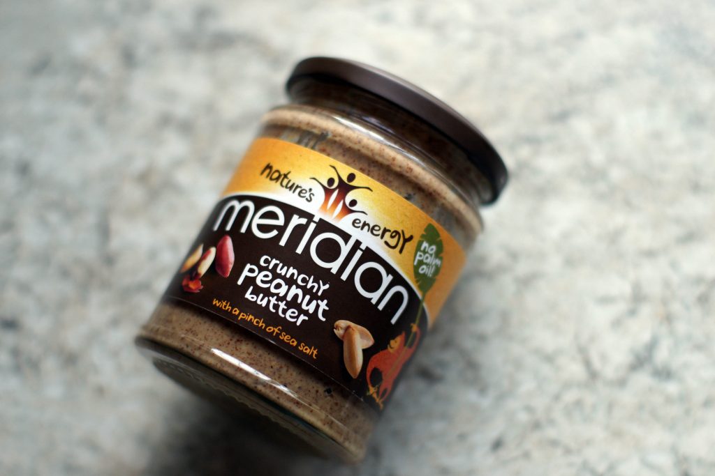 Jar of Meridian Crunchy Peanut Butter
