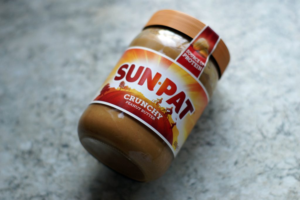 Jar of Sun-Pat peanut butter