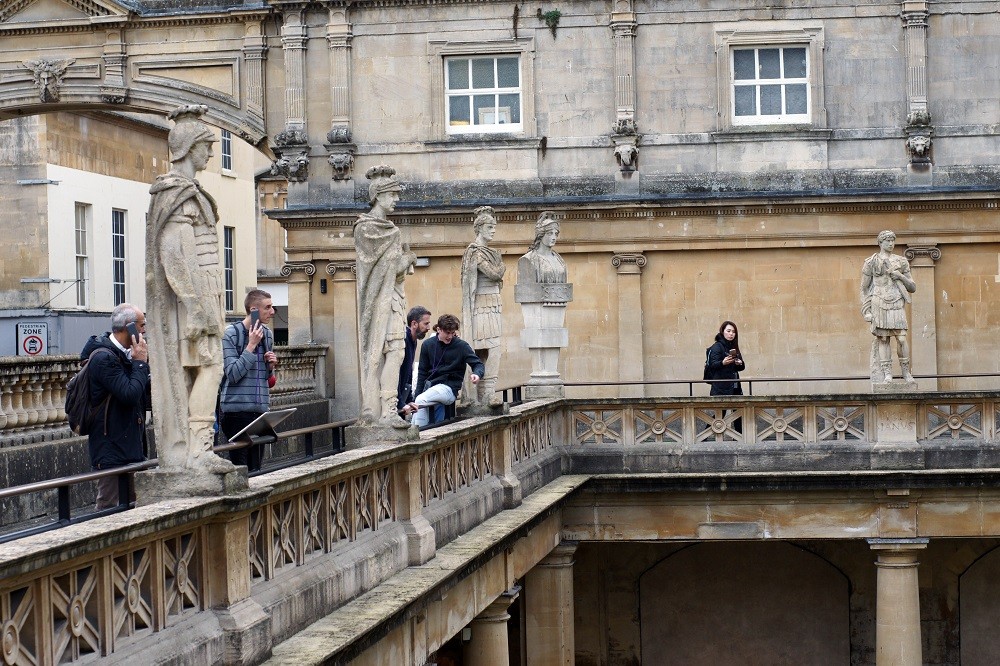 Brunette on Demand South West Adventures Roman Baths