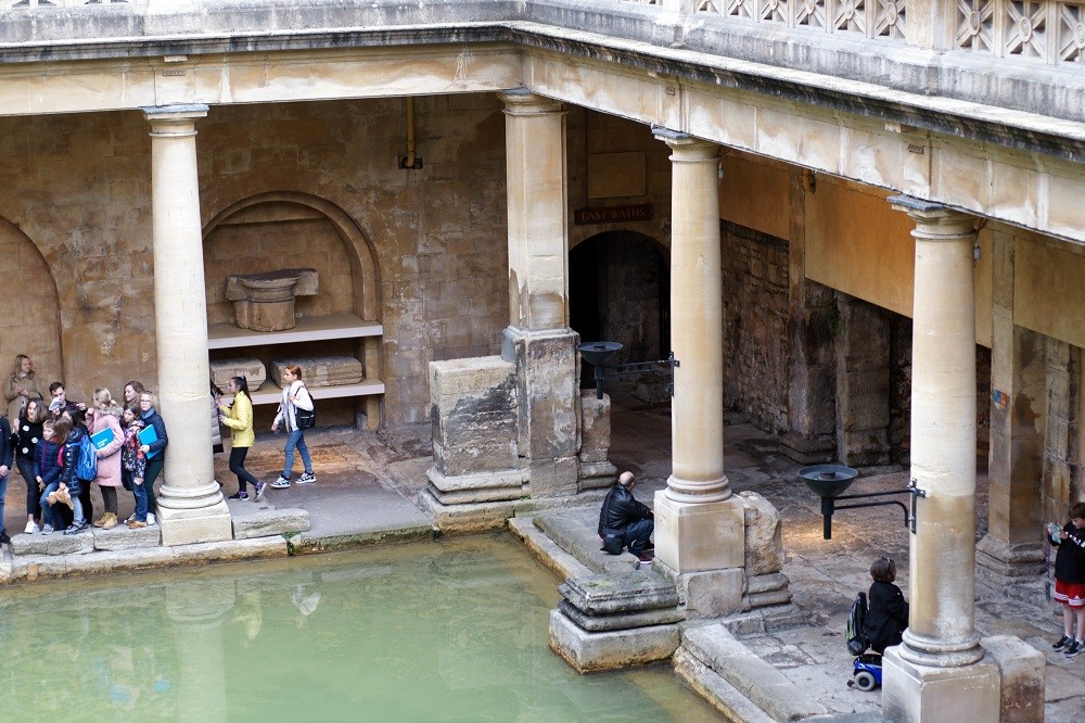 Brunette on Demand South West Adventures Roman Baths