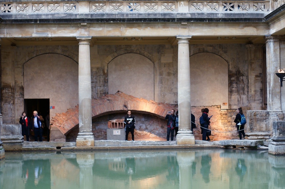 Brunette on Demand South West Adventures Roman Baths