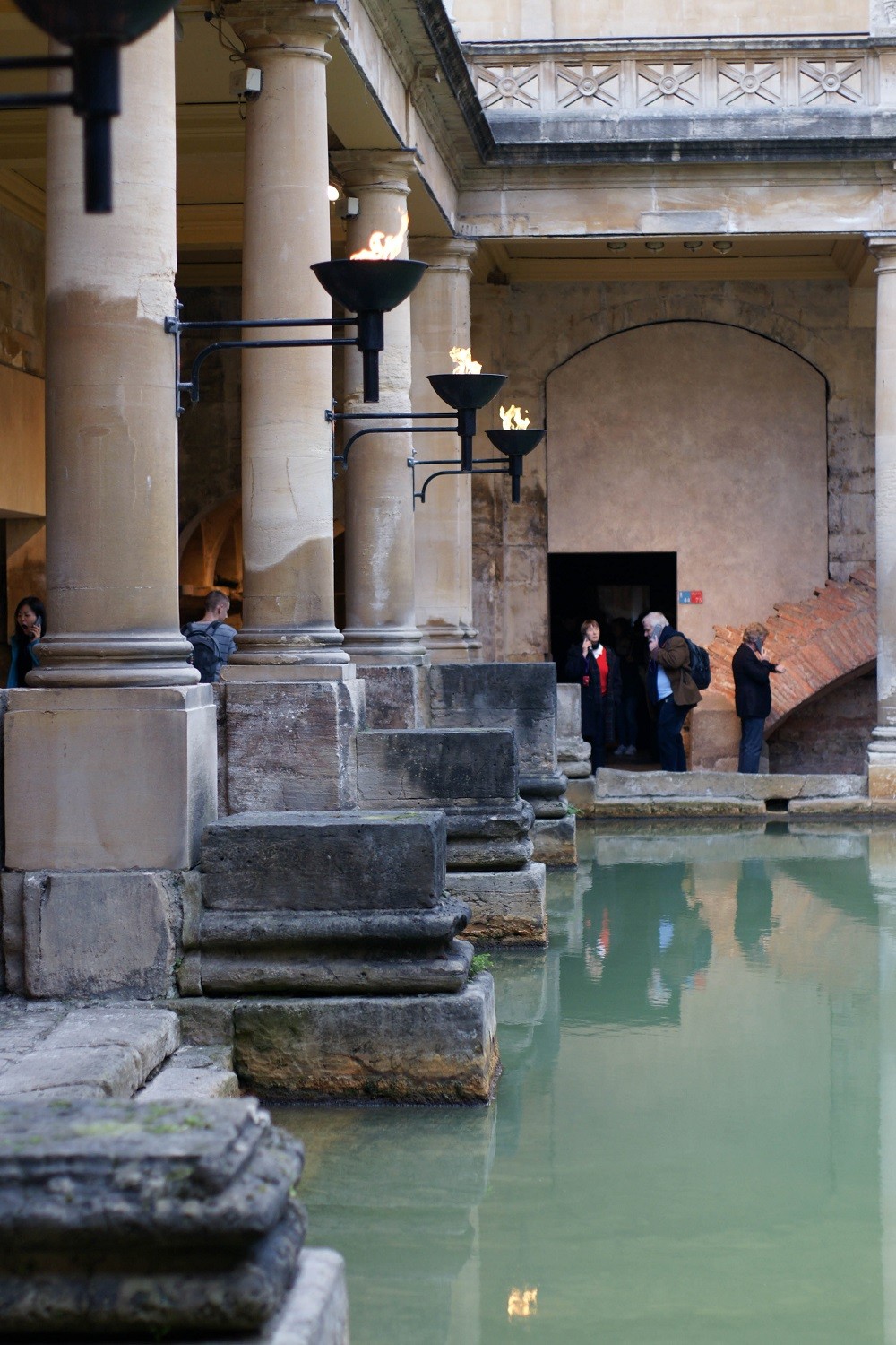 Brunette on Demand South West Adventures Roman Baths