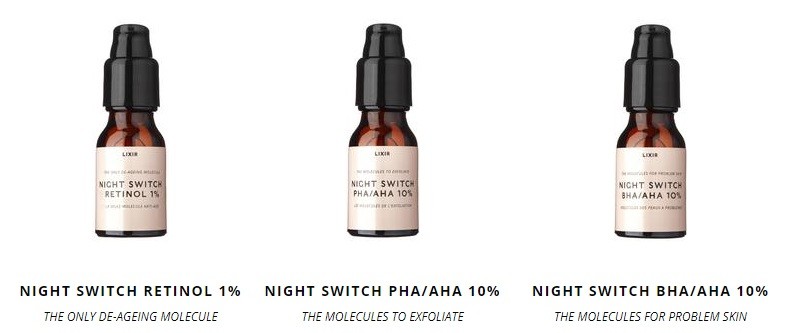Lixir Skincare Night Switch