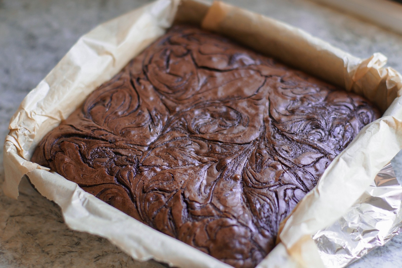 Easiest Gooey Chocolate Brownies