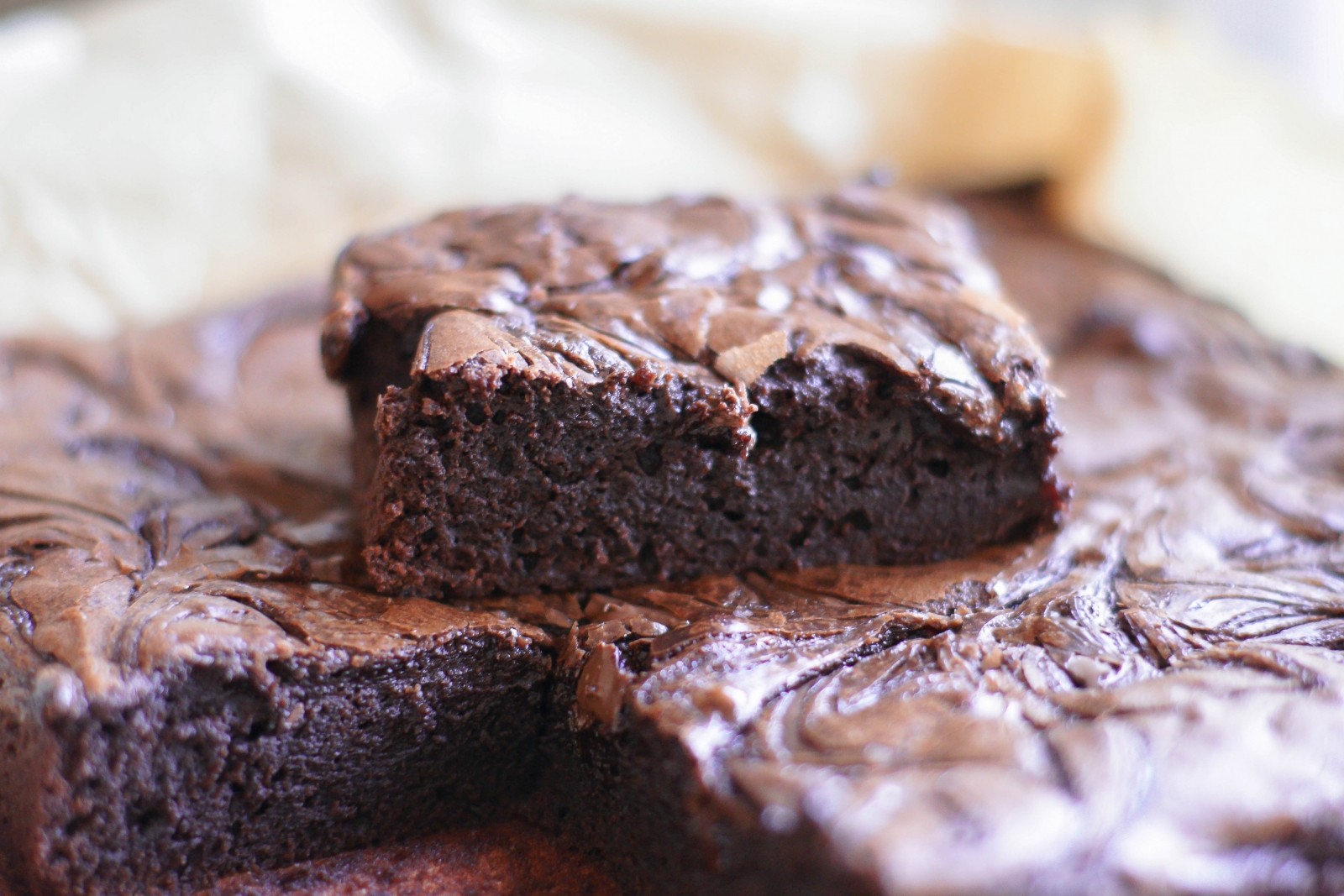 Easiest Gooey Chocolate Brownies