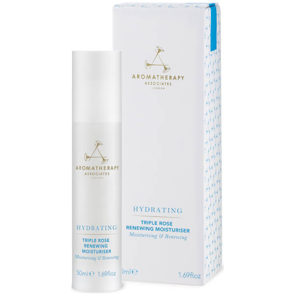 10 Best Face Moisturisers - Aromatherapy Associates Hydrating Triple Rose Renewing Moisturiser