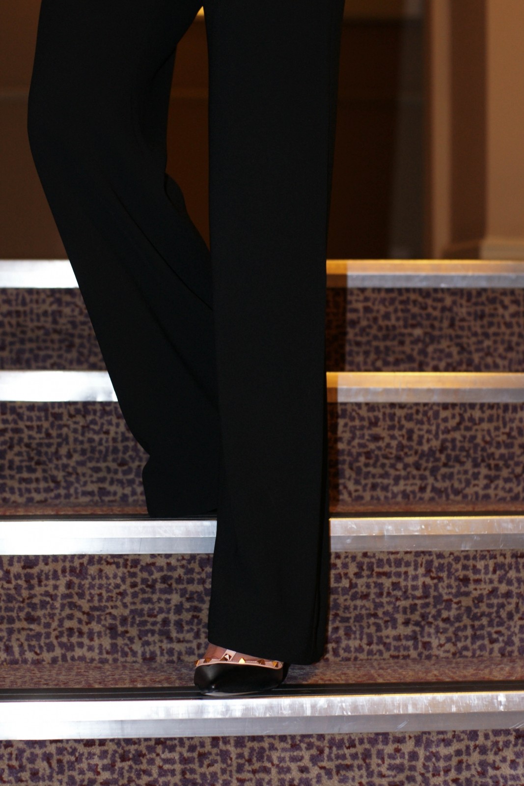 Black Trousers and High Heels
