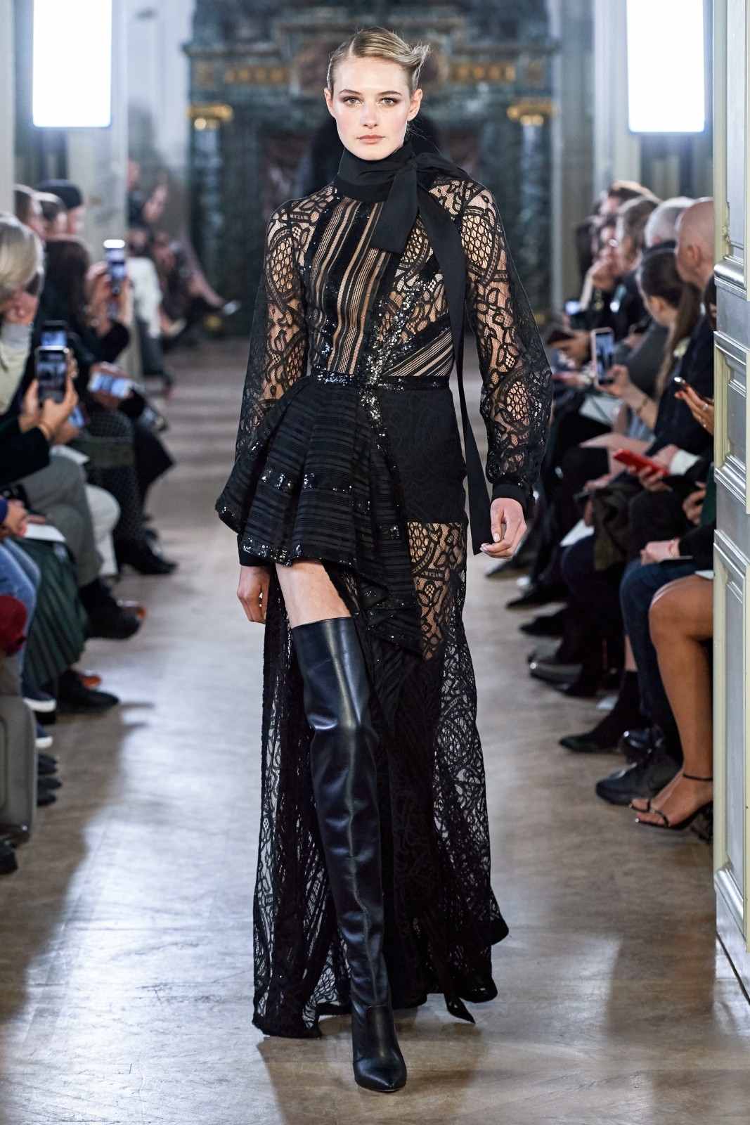 Elie Saab Paris Fashion Week FW19 Highlights