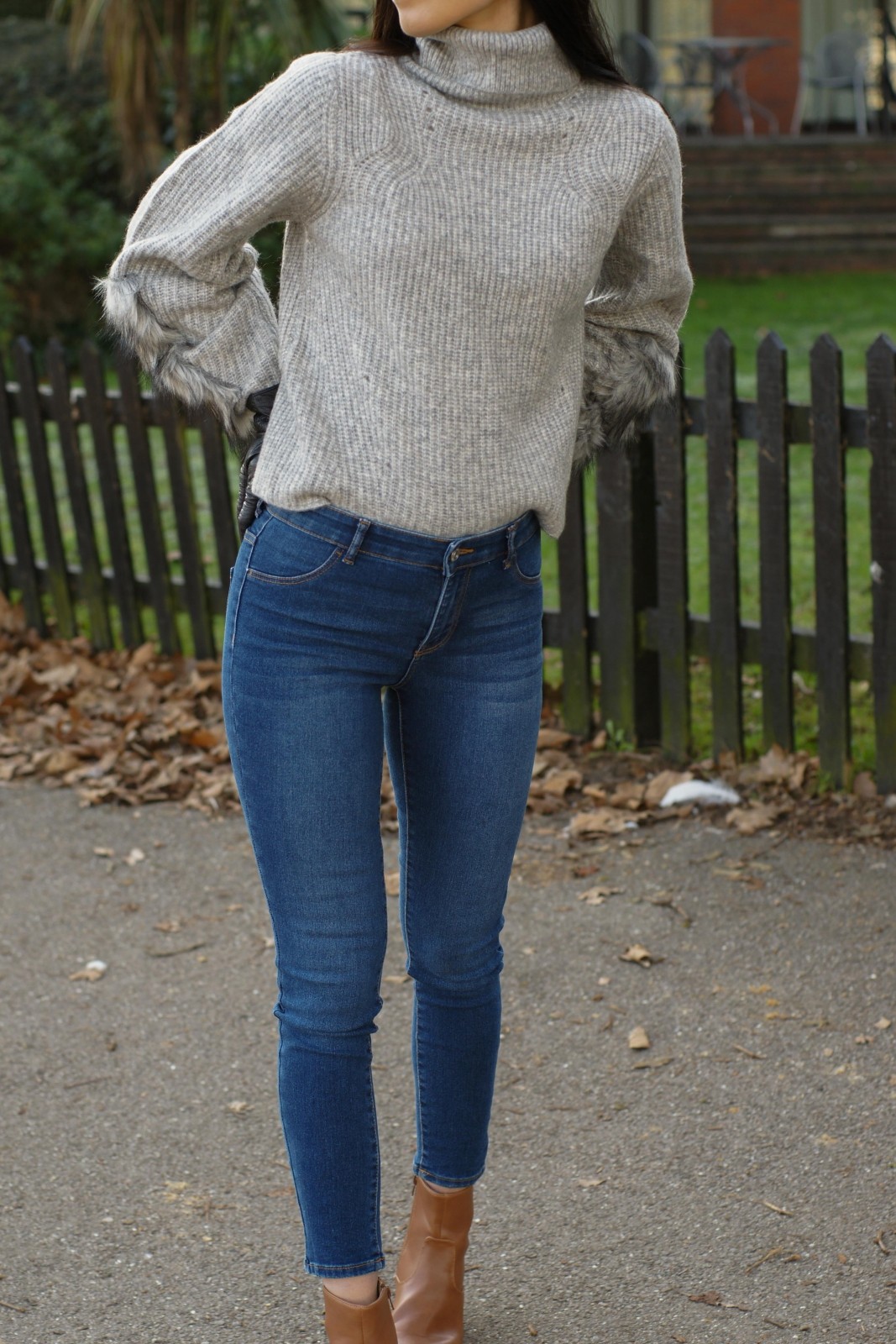 Ways To Embrace The Faux Fur Sleeve Trend | Jumper And Jeans
