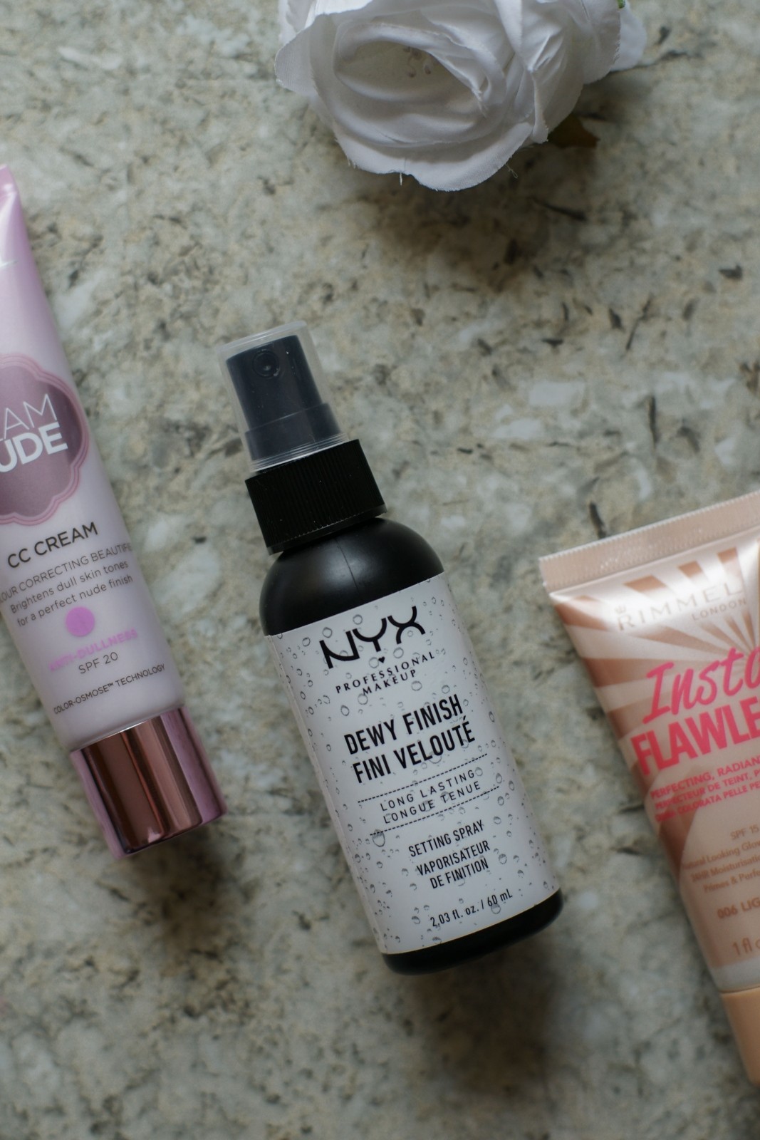 NYX Dewy Finish Spray Review