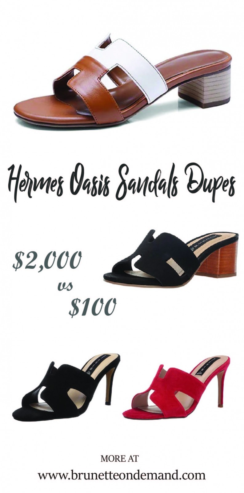 hermes sandals dupe amazon