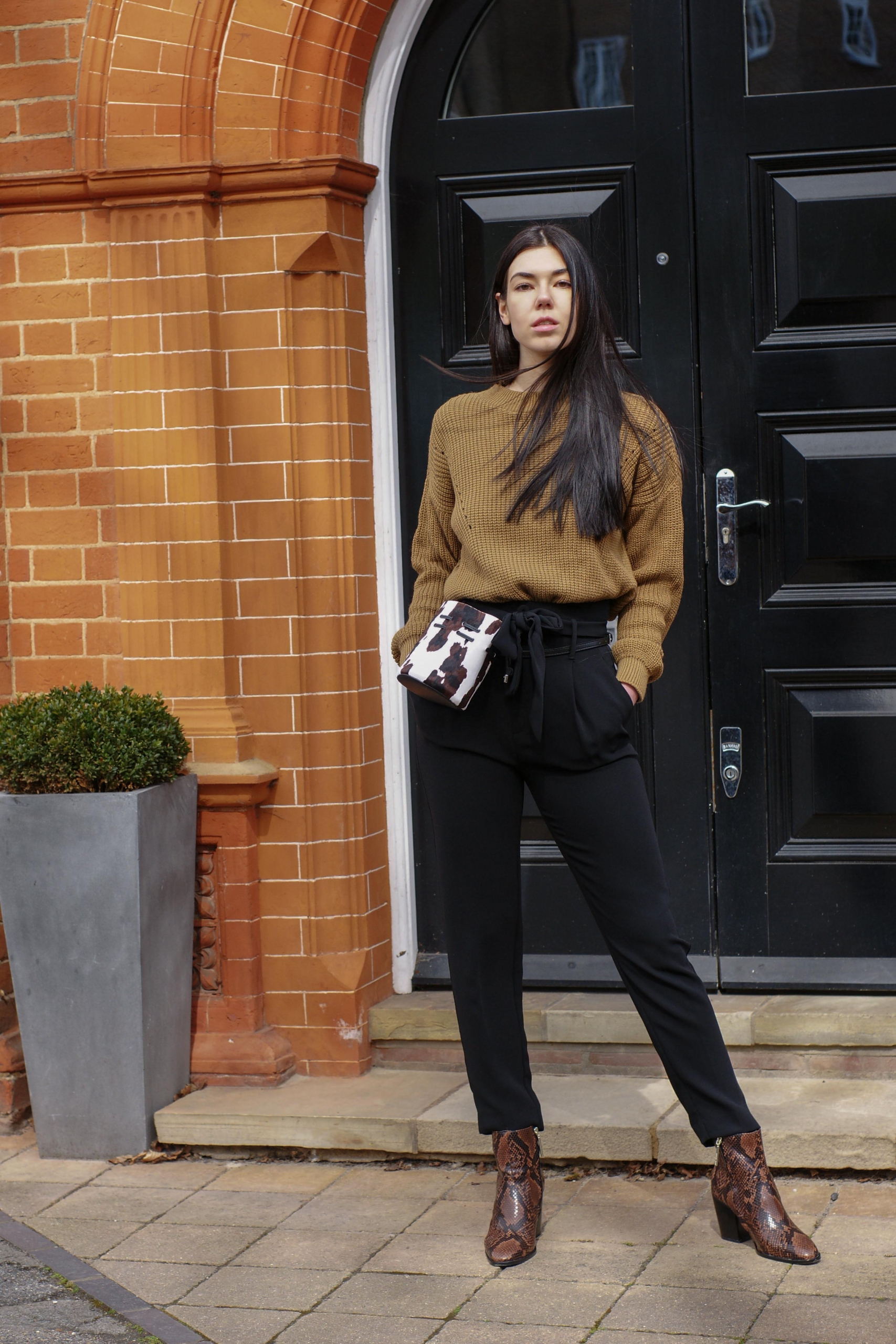 Pencil Trousers & Cow Print Vibes