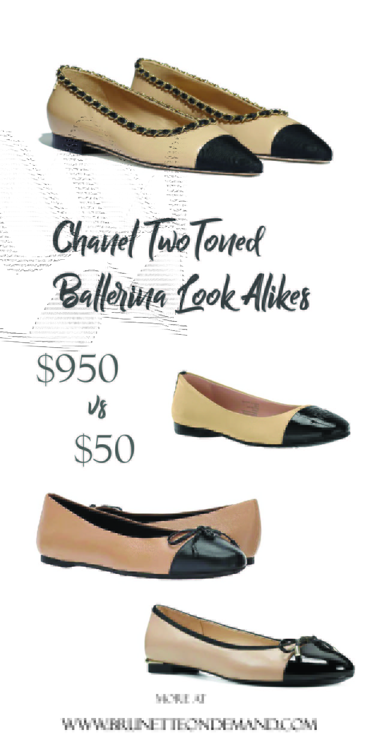 michael michael kors melody toe cap ballerinas