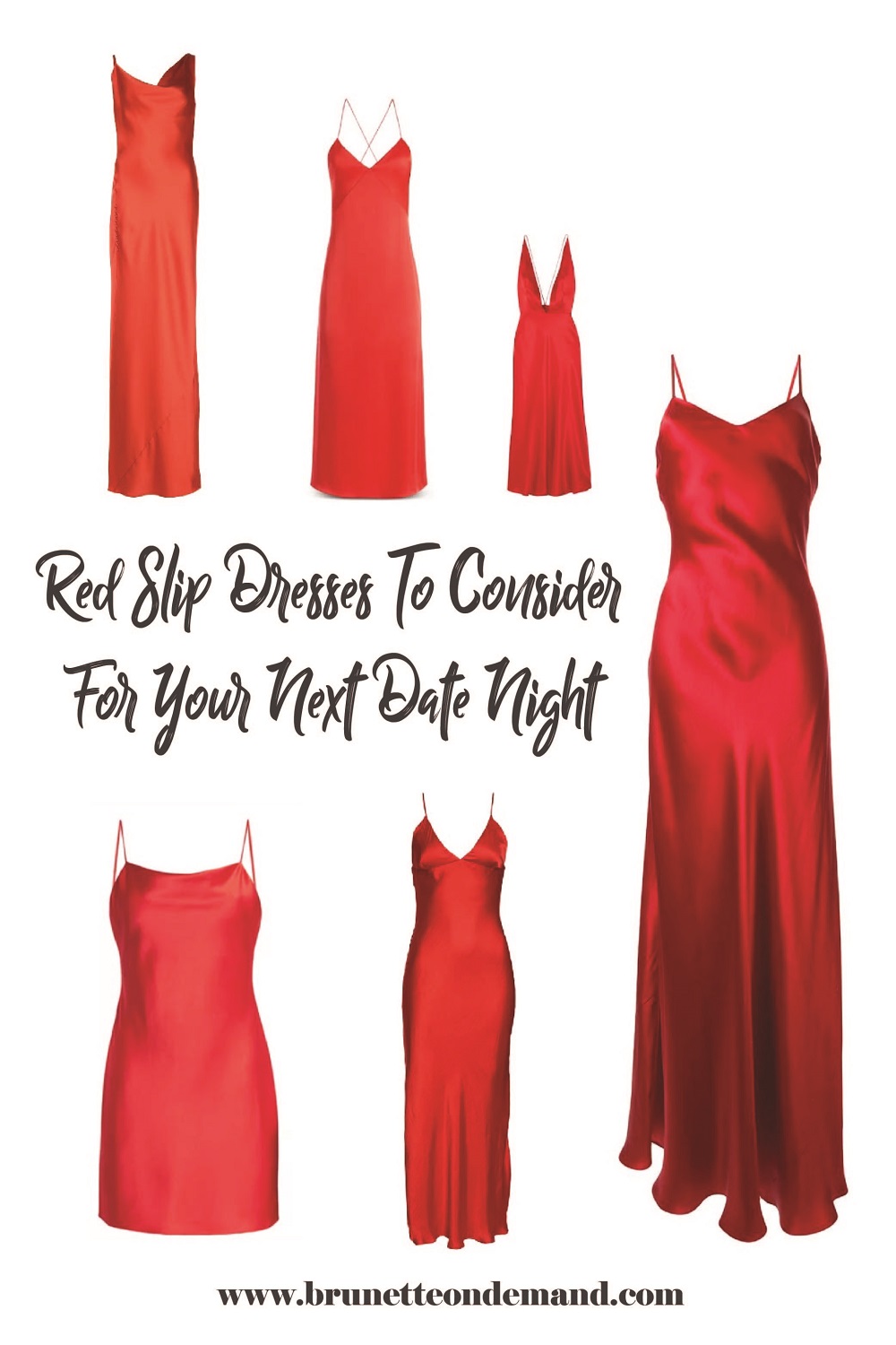 8 Red Slip Dresses To Consider For Your Next Date Night