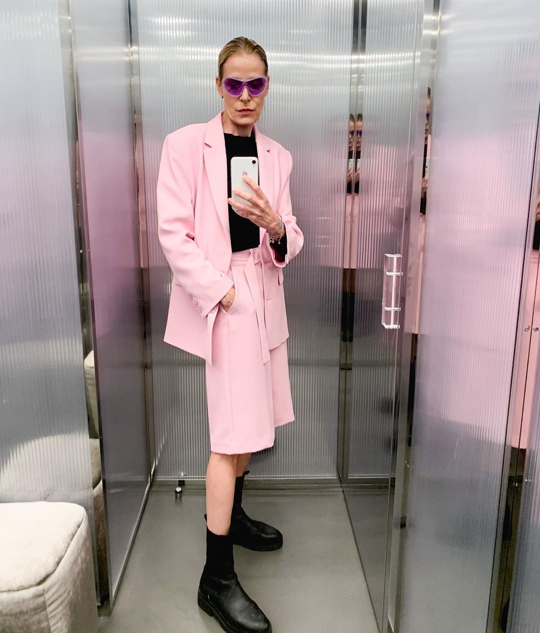 How To Style A Pink Suit Oversized Pink Suit Inspo