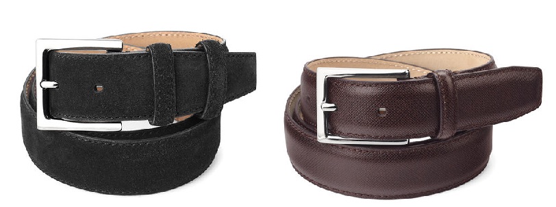 Suede and Leather Belts Aspinal of London Gift Ideas for Him